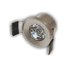 1 Adet Cata Ct 5270 Yıldız 1.5w Sıva Altı Led Spot Satin Kasa Beyaz Işık 6400k çok renkli