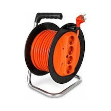 Makaralı Uzatma Kablosu 3x2.5mm- 20m/30m/40m/50m Güçlü Ve Dayanıklı 50 Metre Diger