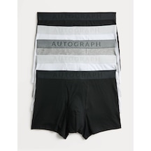 Marks & Spencer 5’li Pamuk Karışımlı Boxer T14005333A Çok Renkli