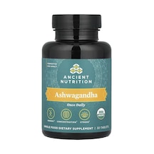 Ancient Nutrition, As-hw-aga-ndha, 30 Tablets