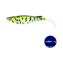 Silikon Sahte Balık - 10g 100mm - Fishack Predatorx - Uv Boyalı - Bleed