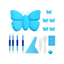 Suntek Elmas Resim Sergisi Tepsi Düzenleyici Temizlemeye Uygun