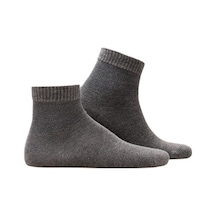 Thermoform Relax 2'Li Kısa Çorap Smoke Koyu Gri