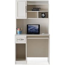 Erezogullari_Mobilya Irmak Çekmeceli Kitaplıklı Çalışma Masası 90X60X167Cm Erezogullari_Mobilya Irmak Çekmeceli Kitaplıklı Çalışma Masası 90X60X167Cm