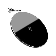 Simple 15w Upgraded Version Wireless Kablosuz Şarj Cihazı- 1903 - Renk: Siyah