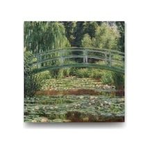 Claude - Water Lilies Tablosu - 60x60cm 7/8 Yaş