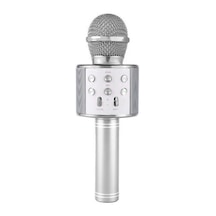 Karaoke Mikrofon Dahili Hoparlörlü Usb Flash Destekli Beyaz