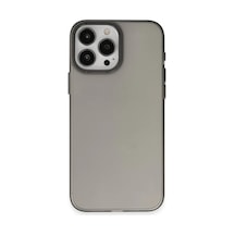 Apple iPhone Uyumlu  15 Pro Uyumlu Kılıf Modos Metal Kapak - Siyah