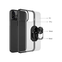 Apple Uyumlu iPhone 13 Pro Uyumlu Zore Mola Kılıf-kırmızı Kirmizi -