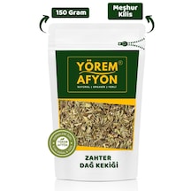 Yörem Afyon Anadolu Nun Sofra Mirası Hoş Kokulu El Toplaması Doğal Kurutulmuş Zahter Origanum Syriacum 150gr