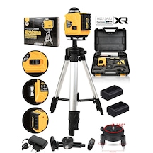 Assur Asr927 360 16 Köşe Tripod'lu Lazer Metre Hizalama Sarı