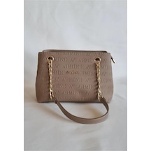 Armine 332 Kadin Omuz Kol Çantasi ARMİNE-332-R3207 Vizon