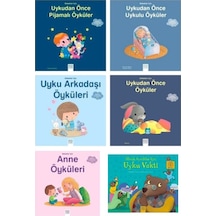 6 Al 5 Öde Uykudan Önce Öyküler Seti , Anne, Pijama, 1001 Çiçek, Uyku Vakti Kitapları