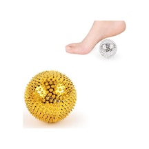 1 Çift Manyetik Masaj Topu Relax Muscle Parmak 3.2cm Altın