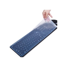 Bilgisayar Pc Klavye Silikon Koruyucu - 15.6Inc