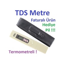 Tds Metre Su Si Ölçüm Cihazı Termometreli Tds Ölçer