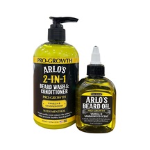 Arlo's 2in1 Sakal Şampuanı 355 ML + Sakal Bakım Yağı 75 ML