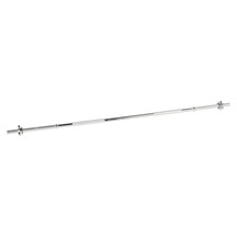 Unisex Düz Krom Bar Ds 1830, Gri, 183 Cm