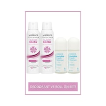 Watsons Invisible Fresh 48 Saat Etkili Kadın Roll-on 50 Ml X2 Ve Classy Musk 24 Saat Etkili Deodorant 150 Ml X2