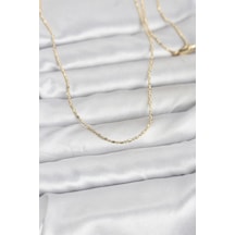 Mey İthalat Cm 14k Gold Renk Parçalı Topçuk Model 60 Cm Kadın Kolye - Özel Seri Meyeb6981e11999a1db16fd04a694 altın