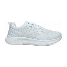 Volis Beyaz Memory Foam Taban Günlük Bağcıklı Unisex Sneaker Ayakkabı Beyaz