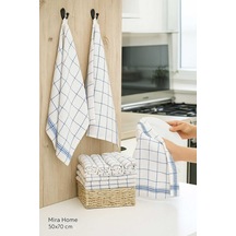 10 Lu Lüks Bulaşık Kurulama Bezi Ve Mutfak Peçetesi 50x70 Cm Daily Beyaz Renkli