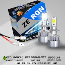 Zeron Performance Series H881 Led Xenon Şimşek Etkilii Led Xenon Led Ampull