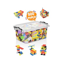Mikro Blok Funny Blocks 500 Parça Plastik Kutulu