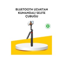 Northcity Uzaktan Kumandalı Tripodlu Selfie Çubuğu - Canlı Yayın Ve Vlog İçin Profesyonel Çözüm