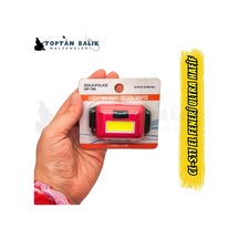 Gold Police Gp-189 Ekonomik Led Kafa Lambası Altın