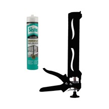 1 Adet Silikon Şeffaf Sısta 280ml + 1 Adet Silikon Tabancası