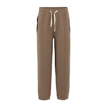 Vamos Bağcıklı Baggy Gabardin Pantolon Vizon