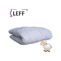 Leff Çift Kişilik, Tek Kişilik, Çocuk, Bebek İçin Pamuk Yorgan Beyaz