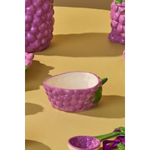 Karaca Grape Üzüm Desenli Çerezlik 12 Cm Mor