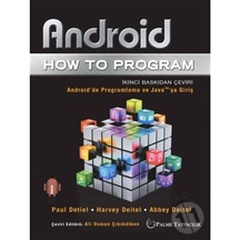 Android How To Program programlama ve Java'ya Giriş