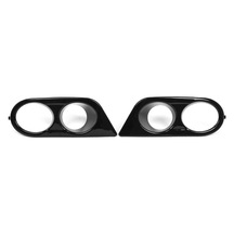 Ön Alt Tampon Sis Lambası Çerçeveleri Sis Işık Kapakları Siyah