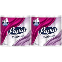 Papia Tuvalet Kağıdı 4 Katlı 64 Lü Pk Platinum 2pk 32