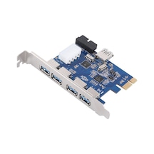 7 Bağlantı Noktalı USB 3.0 PCI Express Genişletme Kartı