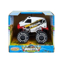 Express Wheels Monster Truck Araba Beyaz