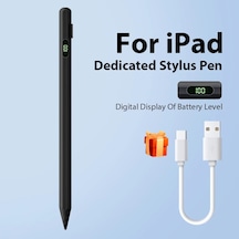 Evrensel Stylus Kalem Android İos Uyumlu Windows Dokunmatik Ekran Kapasitif Kalem İpad Uyumlu Mor