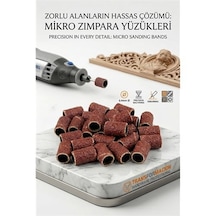 20'li 6.4mm Yüzük Zımpara Seti Detay İşleme & Çapak Alma 723047