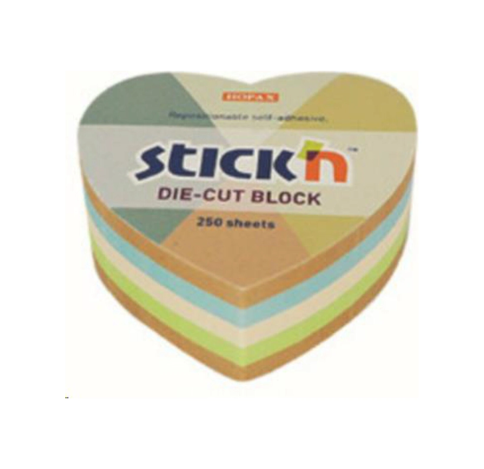 Stıckn 64 67 Kraft Kalp Yapışkanlı Notblok
