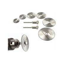 8 Parça Hss Mini Testere Dramel Freze Ucu Cam Metal Kesme
