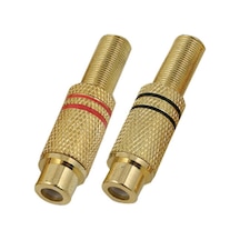 Rca Dişi Konnektör Gold 1 Adet