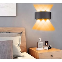 Ct-8011 Haiti Led Aplik 10w Amber Çift Taraflı Açık