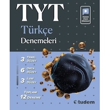TYT Türkçe Denemeleri -  Tudem Yayınları