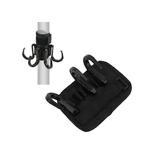 Vkemall Plaj Şemsiyesi Abs Askı Kancaları - 6 Adet Çıkarılabilir, Torba Giyecek Aletleri Tutucu, Zımba Bahçe Kullanıma Uygun