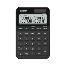 Casio Ms-20yc-bk 12 Hane Siyah Masa Üstü Hesap Makinesi Beyaz