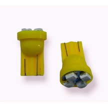4 Ledli Plastik T10 Turuncu