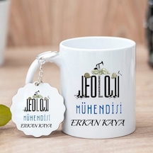 Jeoloji Mühendisi Kupa Bardak Ve Anahtarlık